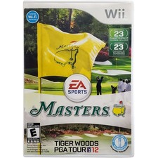 Tiger Woods PGA Tour 12 The Masters - Nintendo Wii testato autentico garanzia 1 anno