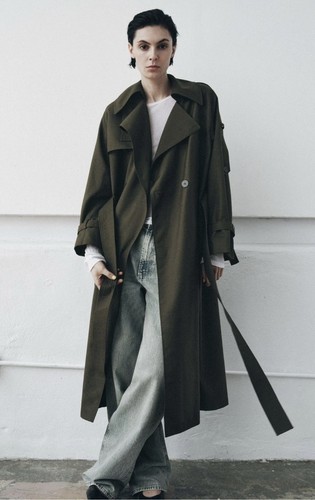 Trench cappotto oversize - , zara