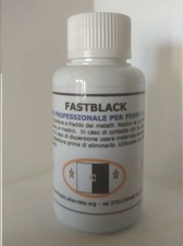 BRUNITORE DI METALLI ARMI FUCILI FERRO E ACCIAIO - FASTBLACK  CONF. DA 50 ML