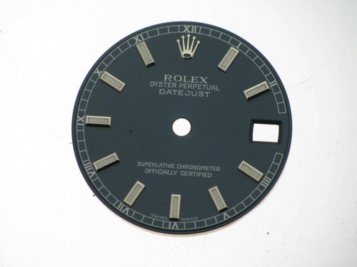 Blue index dial rolex - blue,
