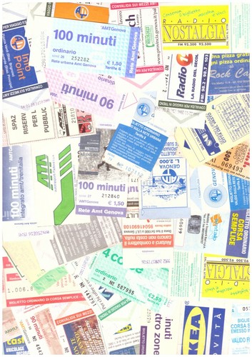 Biglietti pubblicitari bus - biglietti,