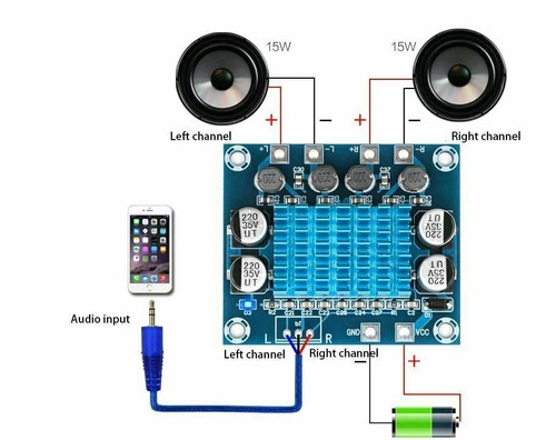 Scheda amplificatore - , di
