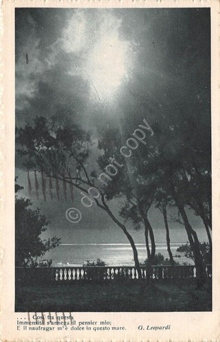 Cartolina postcard mare - -,