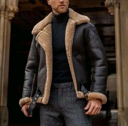 Bomber uomo nero raf - nero, b3