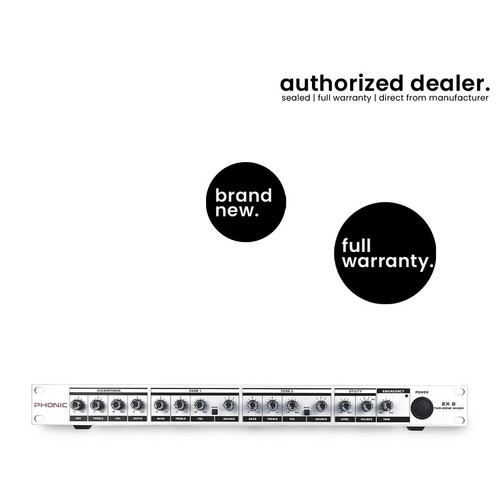 Phonic zone rack mount - phonic,
