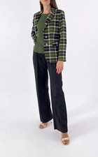 Giacca a fantasia verde EMME