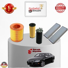 KIT TAGLIANDO 4 FILTRI AUDI A6 II / SW 2.7 TDI V6 120KW 163CV DAL 2005 -> 2008