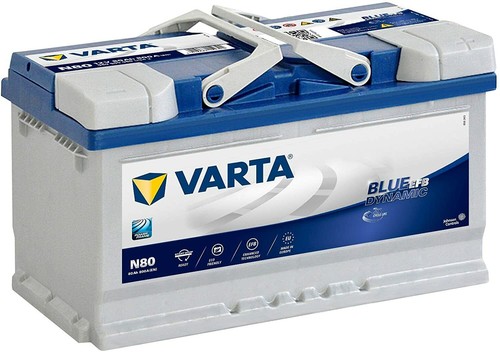 Batteria auto varta n80 blue - batteria,