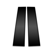 2pc Carbon Fiber Pillar Post
