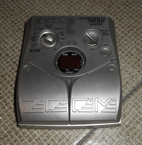 Zoom 505 pedale - ii,