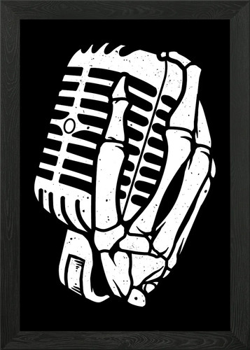 Poster arte parete - parete, con