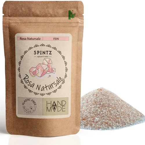Sale naturale rosa - 500, grana