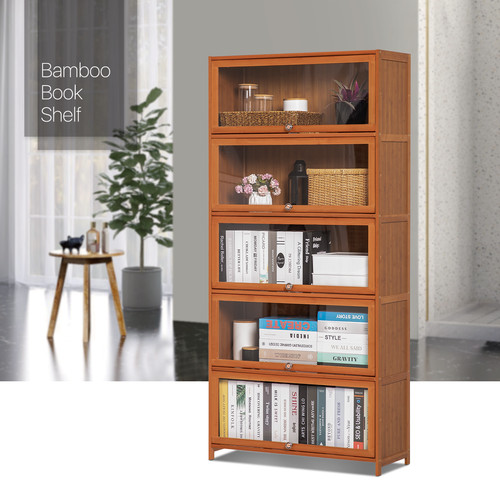 Armadio porta libri bambù - porta,