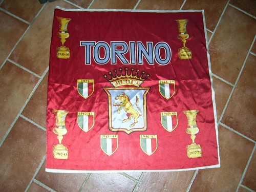 Vintage torino calcio bandiera - vintage,