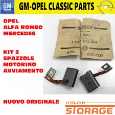OPEL ALFA ROMEO MERCEDES 2 SPAZZOLE MOTORINO AVVIAMENTO 1205008 6693677 