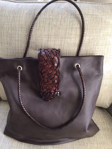 Borsa desmo lds pelle marrone - borsa,