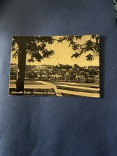 CARTOLINA SERRAVALLE D' ASTI - PANORAMA DA LEVANTE - VIAGGIATA 1956
