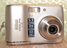 Fotocamera compatta vintage Nikon Coolpix L3 5,1 MP NIKKOR 3X wide zoom