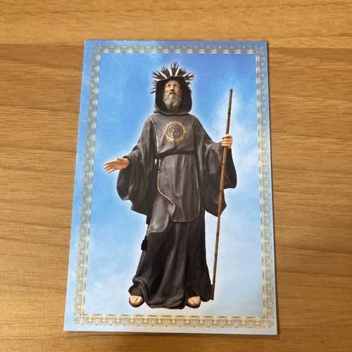 Santino con preghiera - santino,