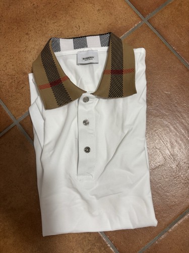 Burberry polo uomo min cotone - polo,