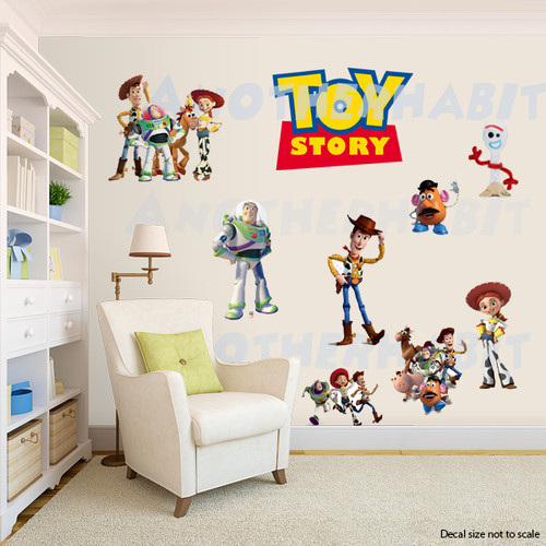 Adesivo murale toy story - adesivo,