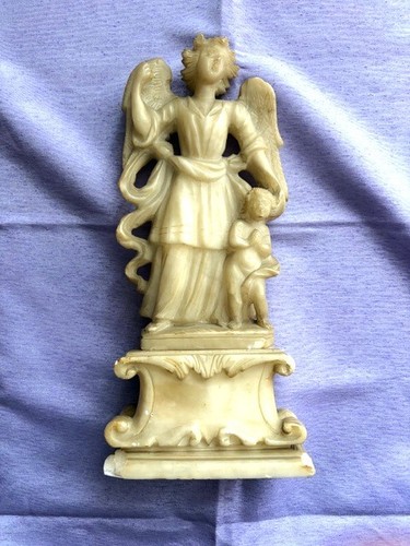 Angelo con putto - con, in