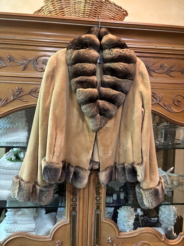 Cappotto pelliccia cincillà - pelliccia,