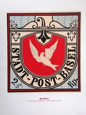 Tre grandi riproduzioni di francobolli storici - Sperry Relazioni Esterne, 1984