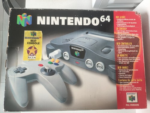 Nintendo console pal box - console,