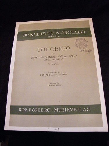 Spartito concerto benedetto - concerto,