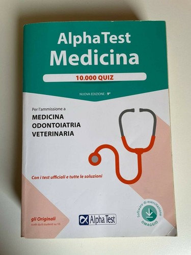Alpha test medicina - test., 10000