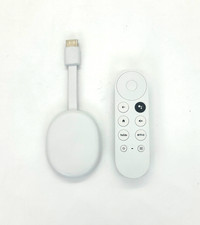 Google Chromecast Lettore multimediale streaming 4a generazione con telecomando - Ricondizionato