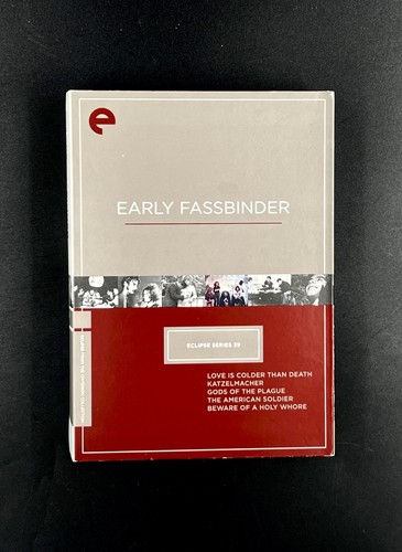 Early fassbinder eclipse - fassbinder;,