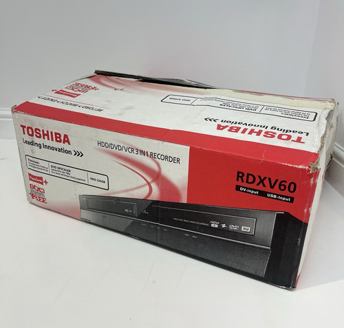 Toshiba rdxv60 dvd vhs vcr - vhs,