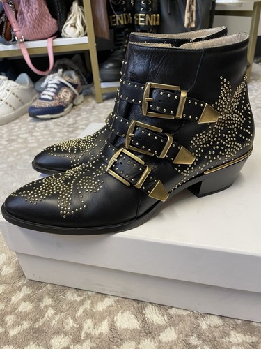 Scarpe stivaletti chloe italy - chloe,