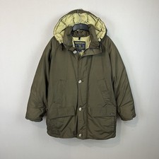 Woolrich Arctic Parka Piumino Giacca Marrone Uomo Taglia Large Made In USA