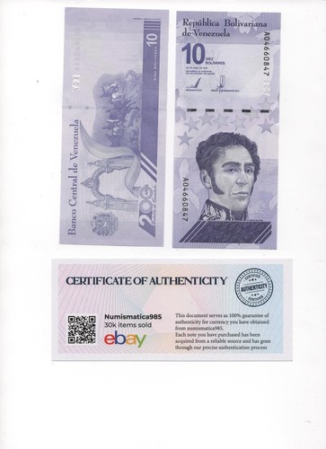 Banconota venezuela 10 - x,