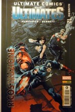 ULTIMATE COMICS AVENGERS n.24 " THE ULTIMATES n.12 " ed. Panini -Ricostruzione-