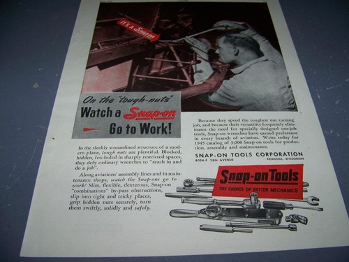 1945 snap tools twatch - 1945, snap-on