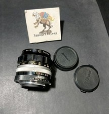 Obiettivo Nikon 35 mm f 2 pre AI modificato manual focus fotografia foto