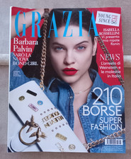 Grazia 13 - 2018 Barbara Palvin sarò la nuova Bond Girl Isabella Rossellini etc