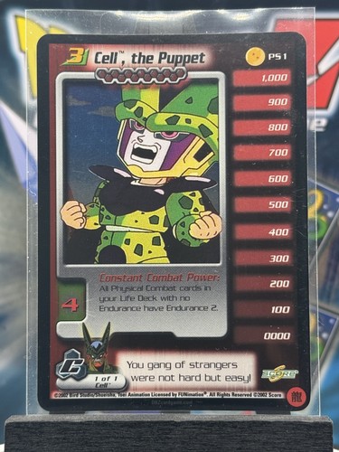 Dragon ball ccg cell the - dragon,
