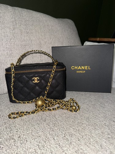 Chanel makeup vanity bag nera - vanity,