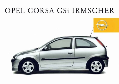 Catalogue brochure opel corsa - brochure,