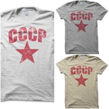 T-Shirt Maglietta CCCP Star Stella URSS Politica Vintage Uomo
