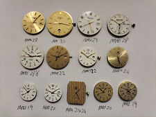 Lotto Quadranti Dial orologio con movimento al quarzo non testati