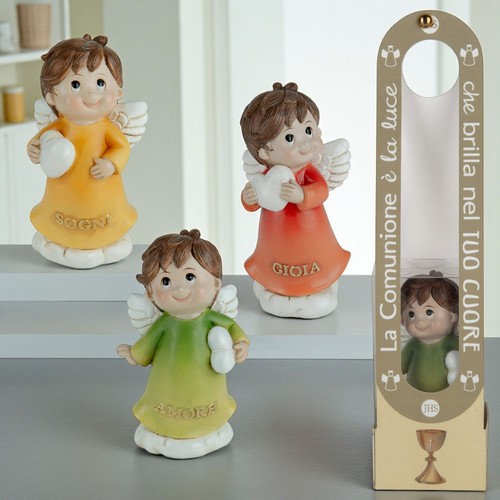 Statuina angioletto resina - angioletto,