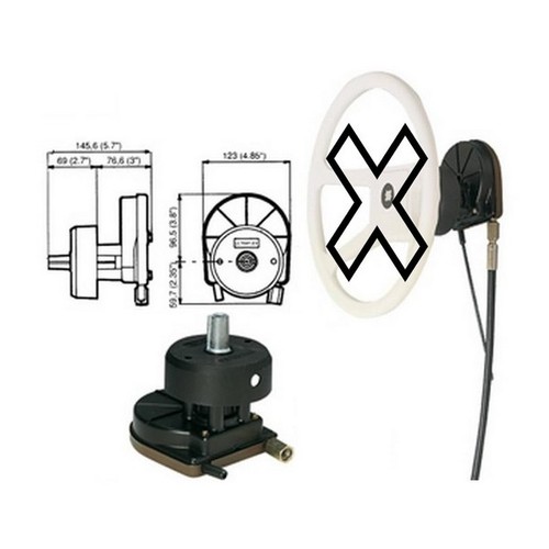 Timoneria rotativa ultraflex - timoneria,