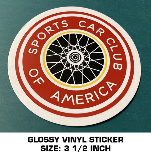 Scca sport car club america - scca, of