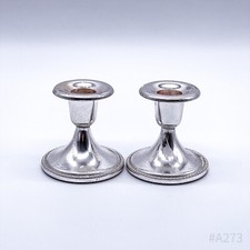 2er Set Vintage Portacandela